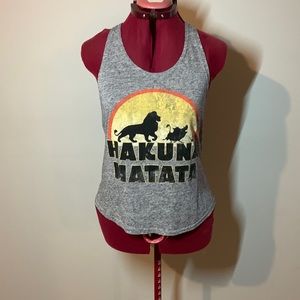 Grey HAKUNA MATATA tank